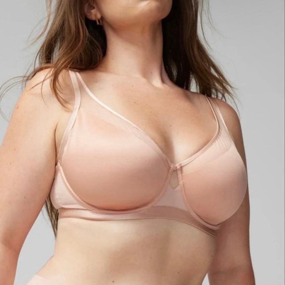 Soma Blush Unbelievable Lift Scoop Balconette Underwire Bra Size 38DD